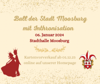 Ball der Stadt Moosburg-Inthronisation 2024